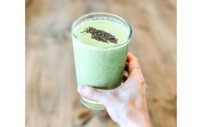 Fiber-Rich Tropical Green Smoothie