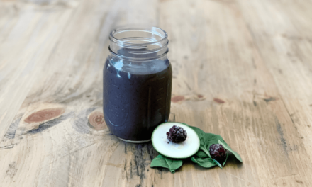 Hidden Fruit And Veggie Chocolate Smoothie